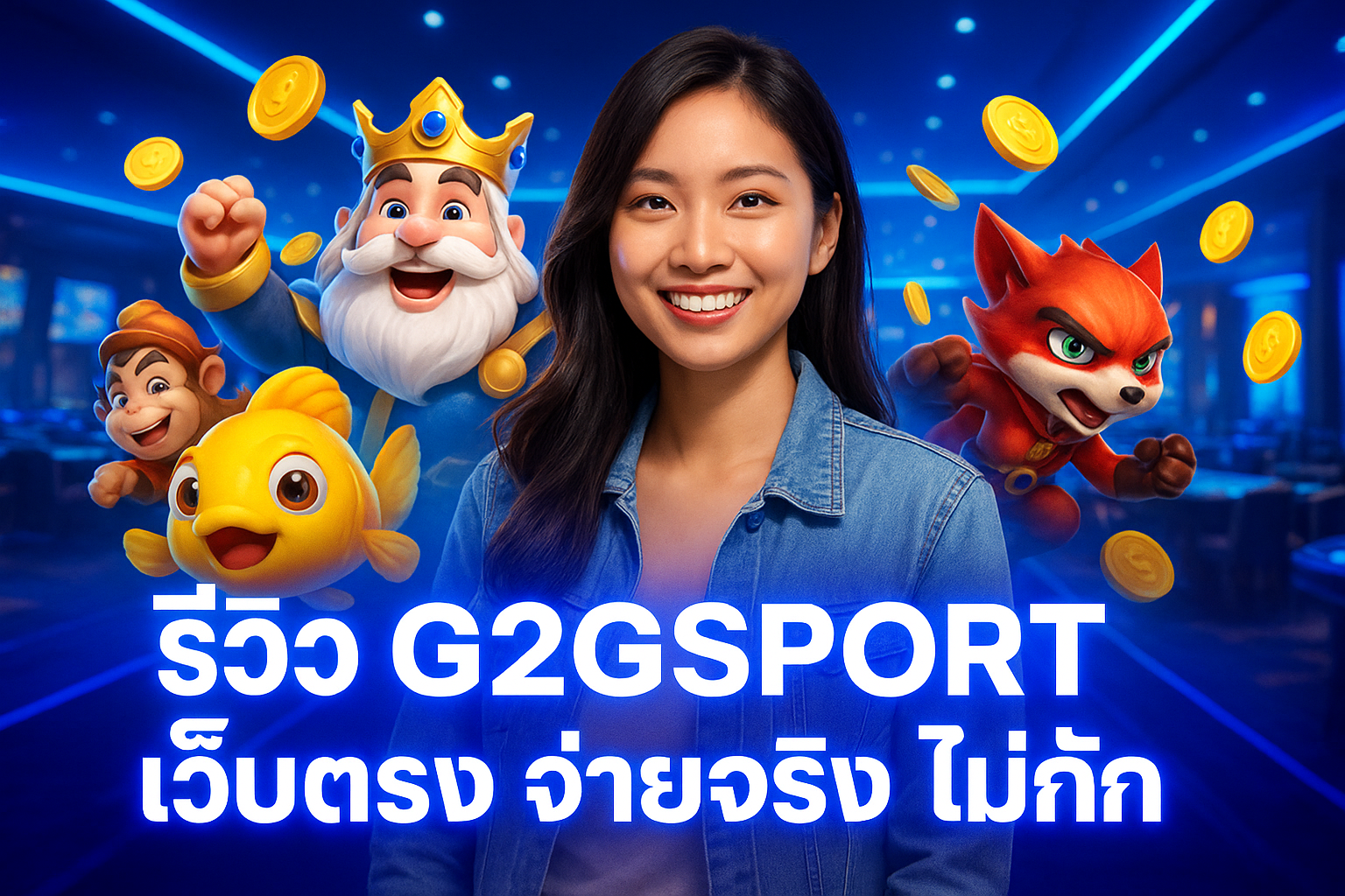 รีวิว G2GSPORT เว็บตรง จ่ายจริง ไม่กั๊ก