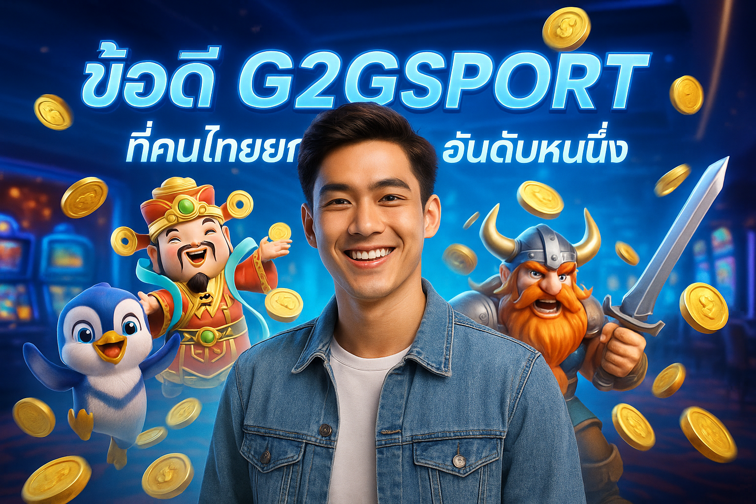 ข้อดี G2GSPORT ที่คนไทยยกให้เว็บอันดับหนึ่ง
