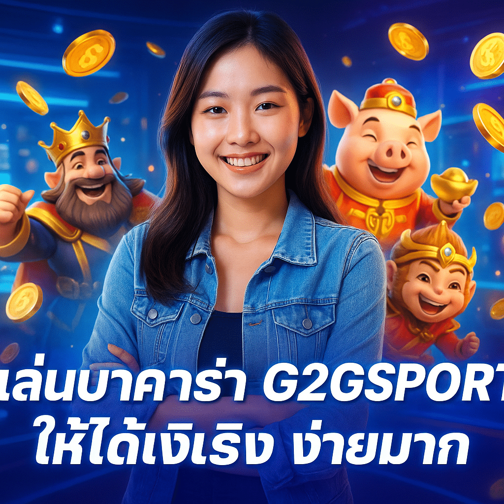 เล่นบาคาร่า G2GSPORT ให้ได้เงินจริง ง่ายมาก
