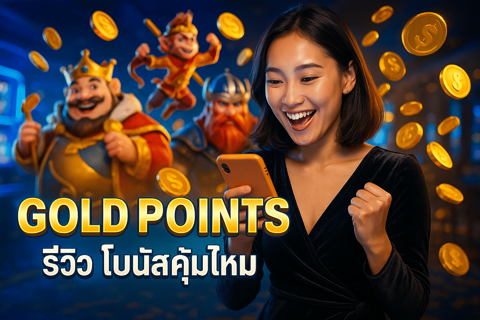 GOLD POINTS รีวิว โบนัสคุ้มไหม