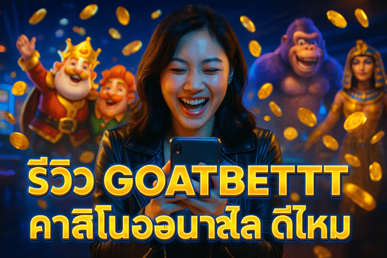 รีวิว GOATBETT คาสิโนออนไลน์ ดีไหม